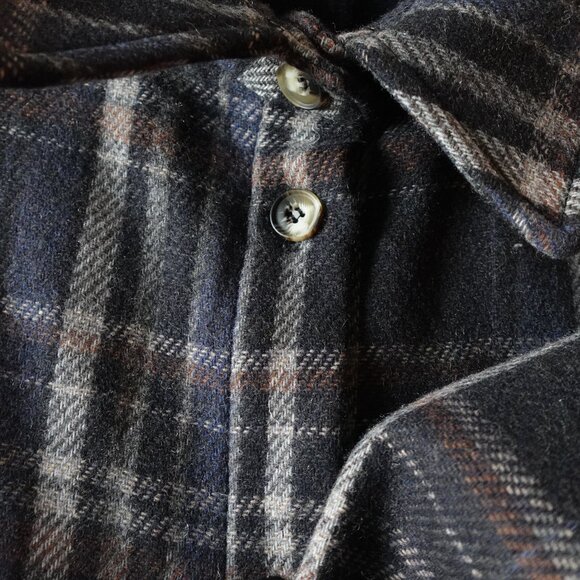 Wool Blend Fringed Shirt Jacket - Picture 9 of 13